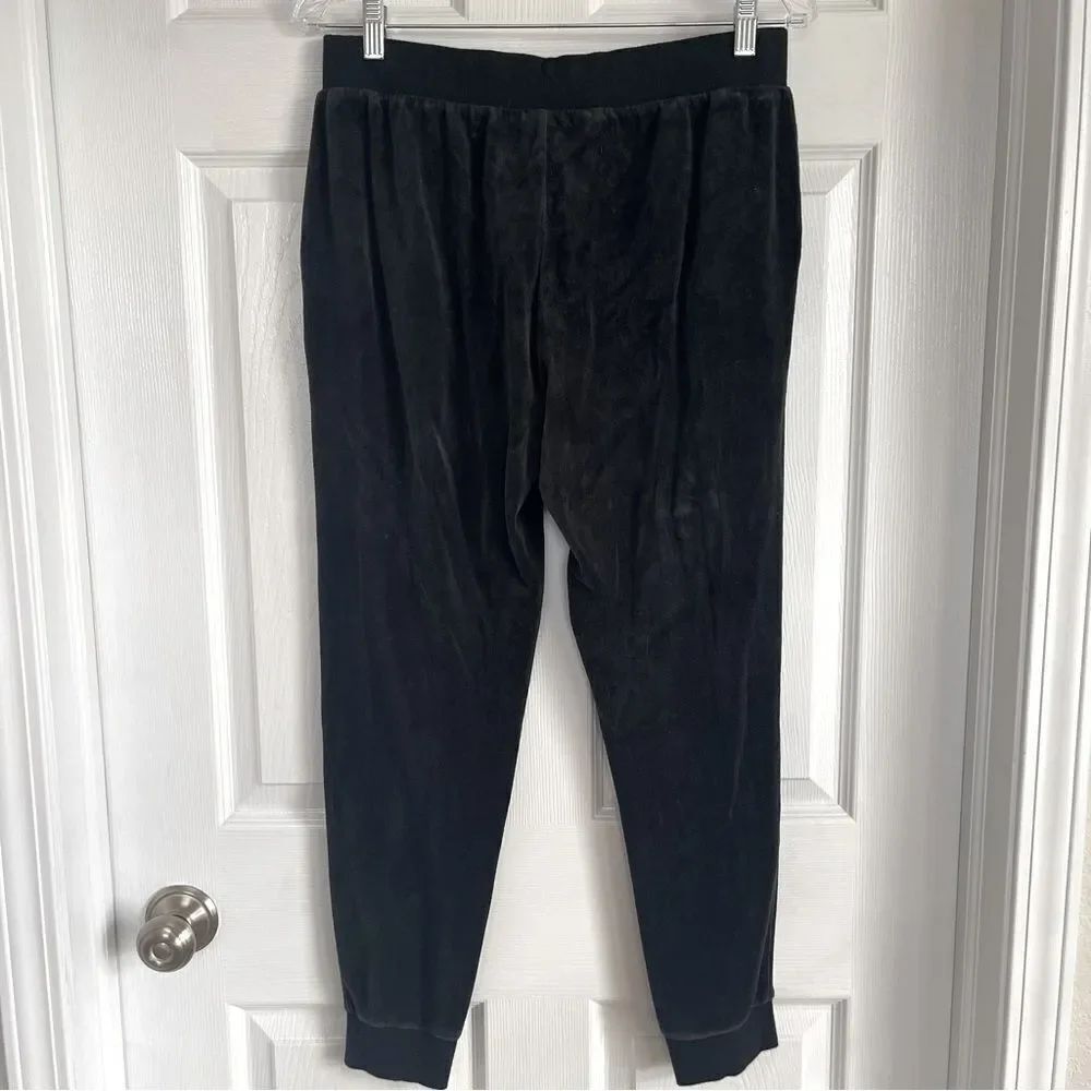 Victorias Secret Velour Track Pant Sz M Gently Loved